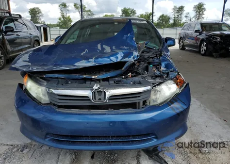 2012 Honda Civic Lx из США, поврежденный, VIN 2HGFB2F57CH511001